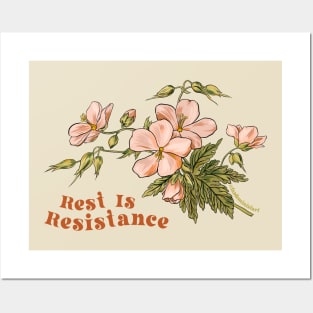 Rest Is Resistance Posters and Art